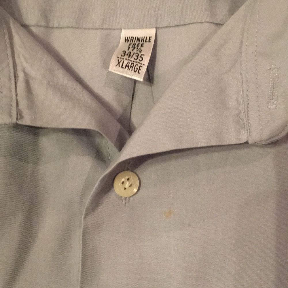 Van Heusen XL Blue dress shirt - Picture 5 of 7